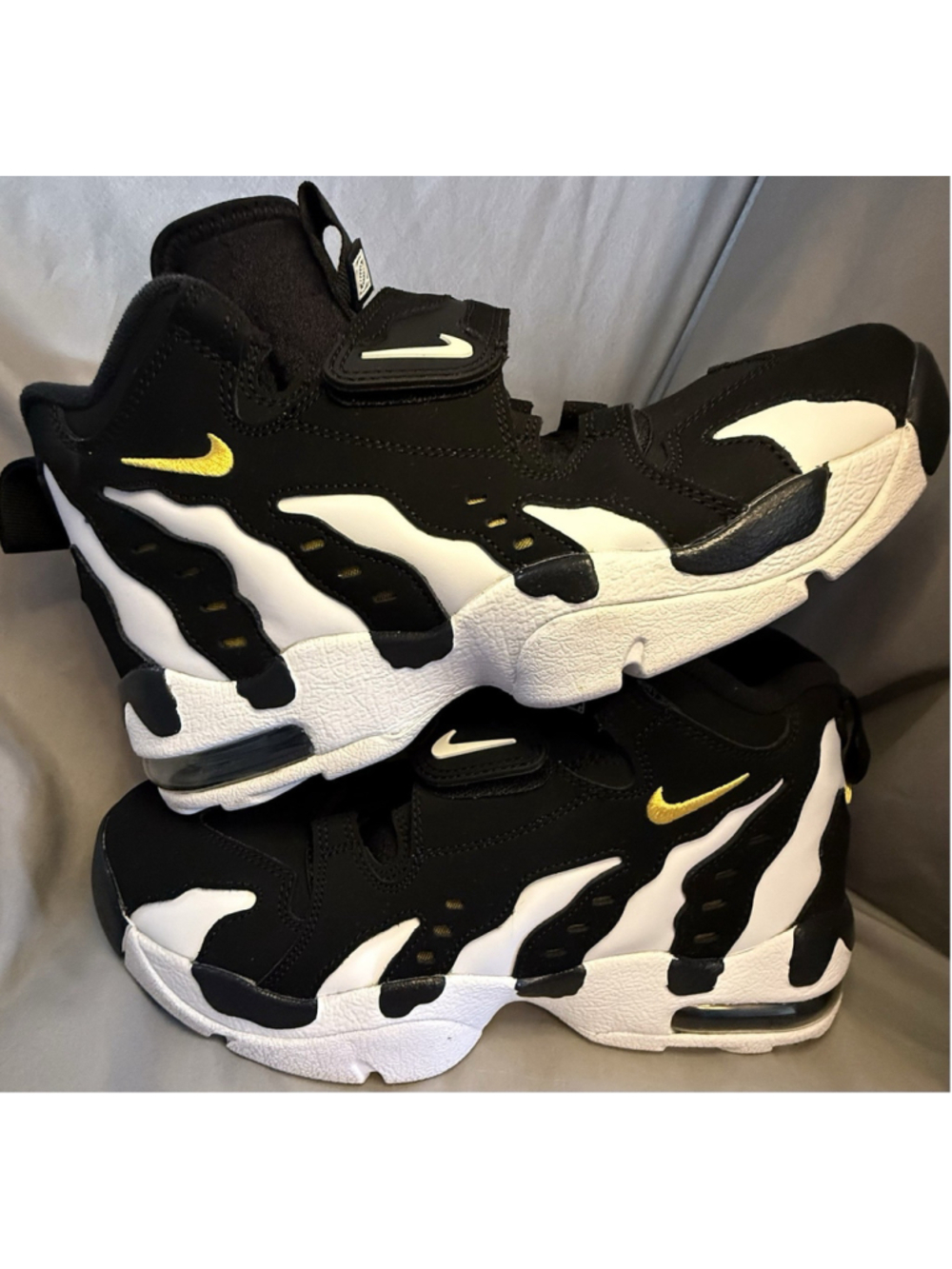Nike Air DT Max '96Black/Maize-White Deion Sanders retro 316408-003 Size 9